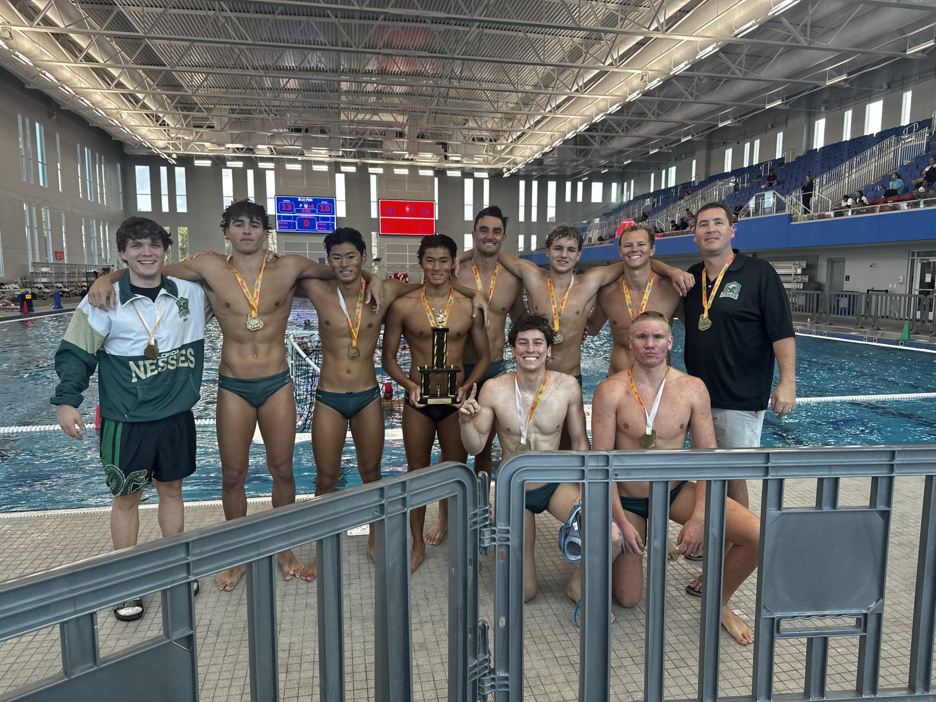 In Ocala Fast, the Florida Nessies take 1st place at the November Blast Tournament Florida Water Polo